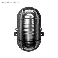 Светильник TDM НБП 02-60-004,"Евро", Е27, 60 Вт, IP54, защитная сетка, чёрный