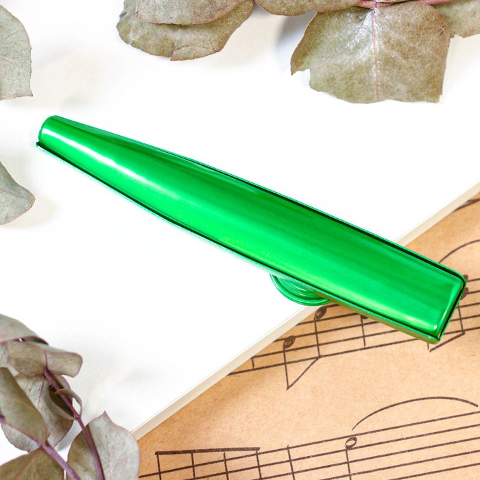 Музыкальный инструмент Казу Music Life, зеленый