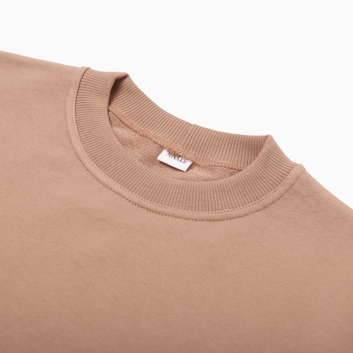 Футболка мужская из органического хлопка MINAKU REGULAR FIT: цвет бежевый, р-р 46 Футболка мужская из органического хлопка MINAKU REGULAR FIT: цвет бежевый, р-р 46