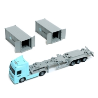 Грузовик инерционный &laquo;Контейнеровоз&raquo;, 1:50, свет, звук