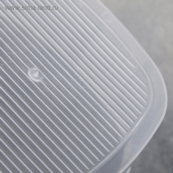 Контейнер для продуктов с мерной шкалой &laquo;BioFresh&raquo;, 900 мл, прозрачный, крышка микс