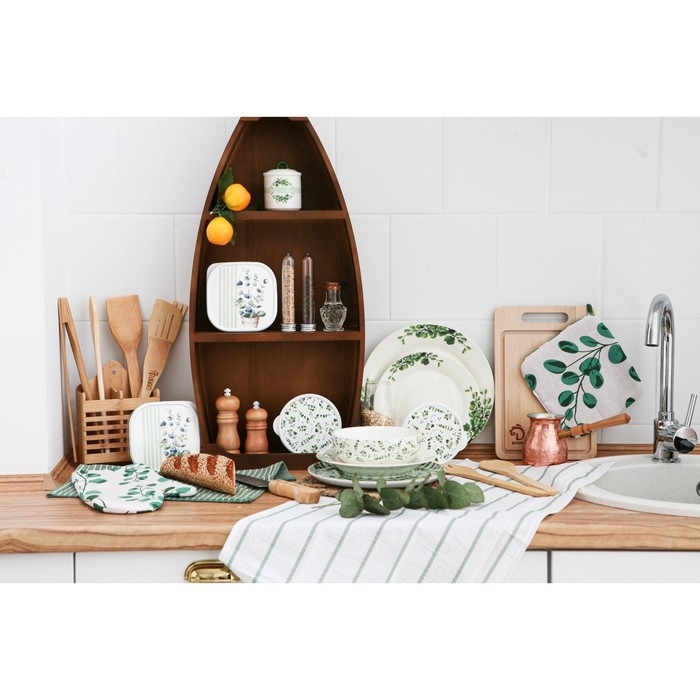 Сахарница керамическая Доляна &laquo;Эвкалипт&raquo;, 150 мл, d=7 см