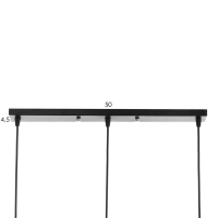 Светильник BayerLux "Анетта" 3хЕ27 40Вт черный 16х50х23-123см