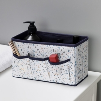 Органайзер для мелочей Доляна &laquo;Мармелад&raquo;, 3 кармана, 25&times;12&times;15 см, цвет белый