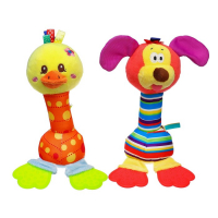 Погремушка мягкая &laquo;Малыши&raquo;, с эластичными элементами, виды МИКС, Крошка Я