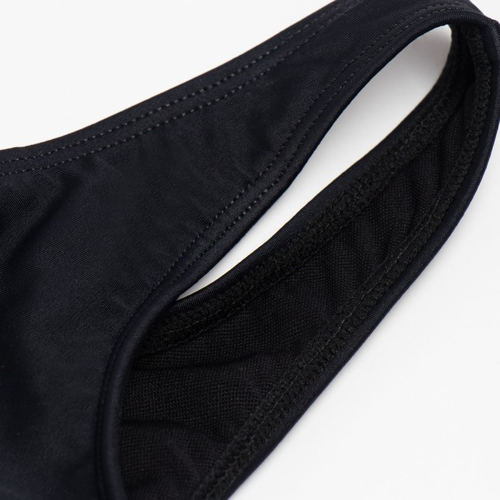 Купальник женский раздельный MINAKU с ремешком цвет чёрный, размер 46 Купальник женский раздельный MINAKU с ремешком цвет чёрный, размер 46