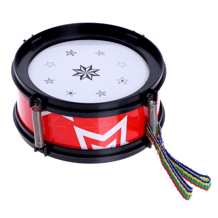 Игрушечный барабан &laquo;Звезда&raquo;, детский, МИКС