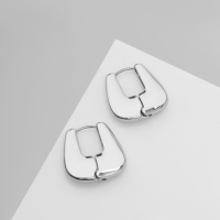 Серьги металл &laquo;Богема&raquo; вестница, цвет серебро