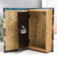 Сейф-книга дерево кожзам "Красивейший закат" 21х13х5 см Сейф-книга дерево кожзам "Красивейший закат" 21х13х5 см