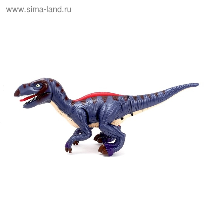 Динозавр радиоуправляемый &laquo;Рекс&raquo;, световые и звуковые эффекты, работает от батареек