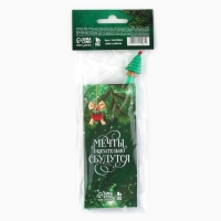 Подарочный набор новогодний, блокнот и фигурная ручка &laquo;Счастья в Новом году!&raquo;