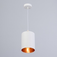 Люстра "Оазис" 1х60Вт Е27 Белый, золото 15х15х30(100)см Люстра "Оазис" 1х60Вт Е27 Белый, золото 15х15х30(100)см