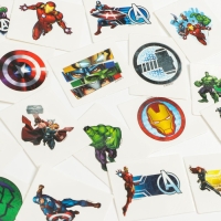 Адвент-календарь &laquo;Мстители&raquo;, с детскими татуировками &mdash; 18 шт., MARVEL