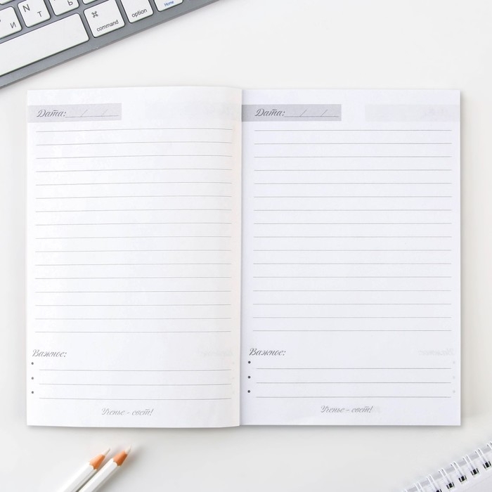 Подарочный набор &laquo;Любимому воспитателю&raquo;: ежедневник А5, 80 листов, ручка, стикеры, термостакан 350 мл и магнитные закладки