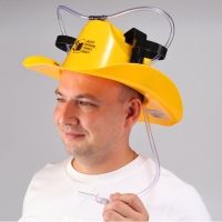 Каска под напитки ковбойская &laquo;Делу время&raquo;