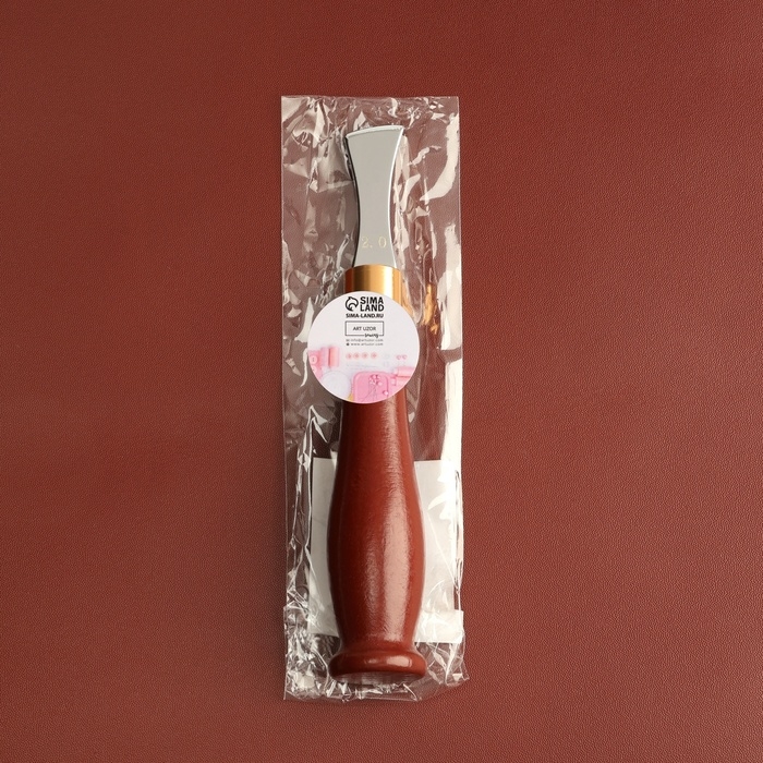 Разметчик-кризер для кожи, шаг 2 мм, 15,5 &times; 2,5 см