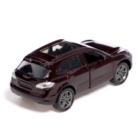 Машина металлическая &laquo;Каен&raquo;, инерция, 1:32, открываются двери, световые и звуковые эффекты, цвет коричневый