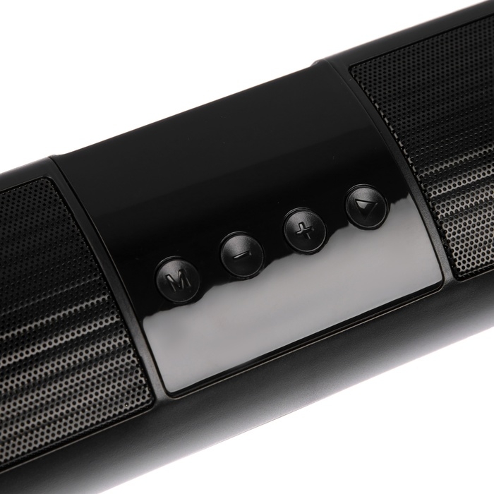 Портативная колонка A2, 10 Вт, 1200 мАч. BT5.0, подсветка, чёрная