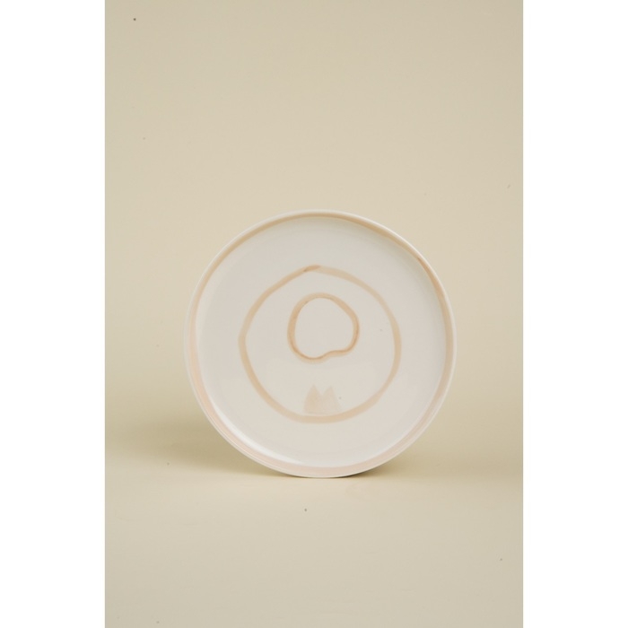 Набор тарелок фарфоровых SL Home &laquo;Гато&raquo;, d=20 см, цвет белый