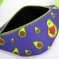 Сумка детская для девочки поясная &laquo;Авокадо&raquo; 20 см х 10 см х 6 см