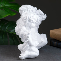 Фигурка гипс &laquo;Ангел тройной&raquo; белый 16&times;28&times;22 см