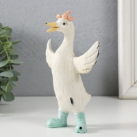 Сувенир полистоун "Танцующий гусь" 10х7х15 см Сувенир полистоун "Танцующий гусь" 10х7х15 см