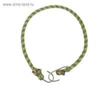 Резинка для крепления багажа TORSO, 60 см, d10 мм, металлические крючки, МИКС Резинка для крепления багажа TORSO, 60 см, d10 мм, металлические крючки, МИКС