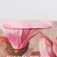 Пакет подарочный ламинированный горизонтальный, упаковка, &laquo;Love&raquo; , L 40 х 31 х 11,5 см