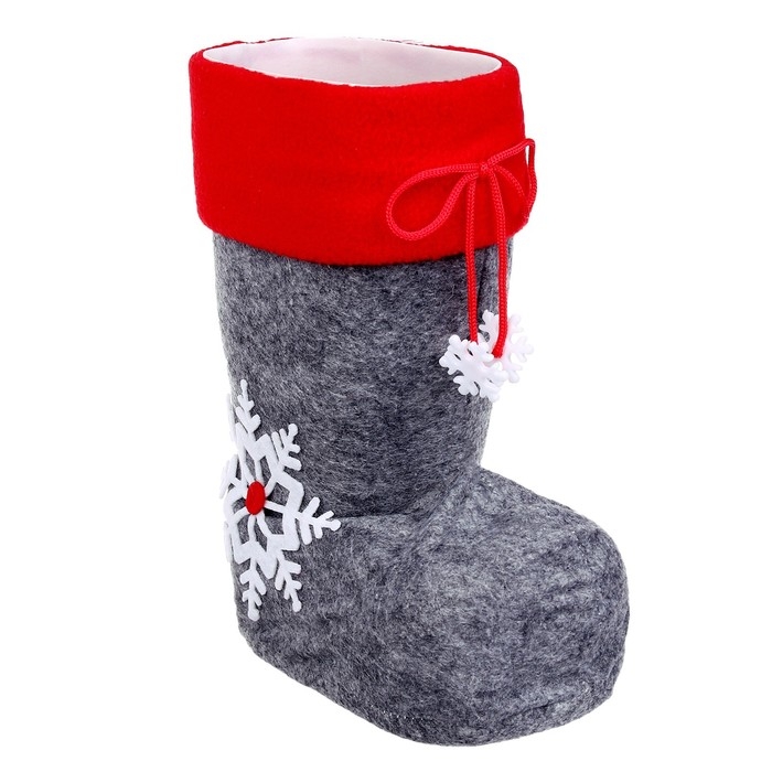 Конфетница &laquo;Сапожок&raquo;, снежинка