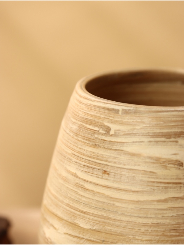 Ваза 12х12х13 см, бамбук Ваза 12х12х13 см, бамбук