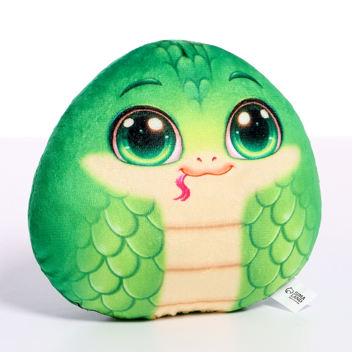 Новый год! Мягкая игрушка &laquo;Змея&raquo;, зеленая