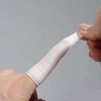 Набор напальчников, латексные, 100 шт, d - 2,6 &times; 6,8 см, цвет белый