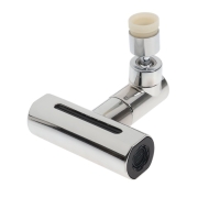 Аэратор ZEIN, 4 режима, повортный, универсальный переходник, хром