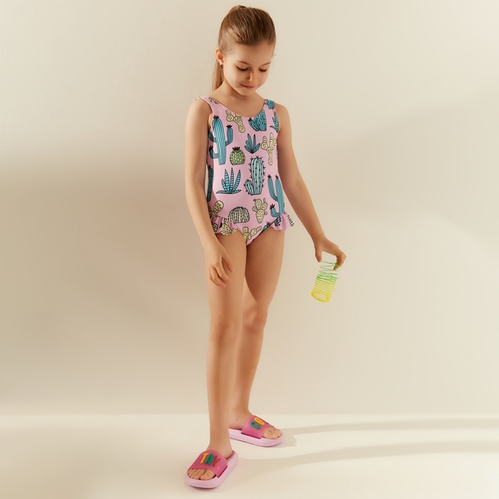 Купальник слитный детский MINAKU, рост 110-116 см