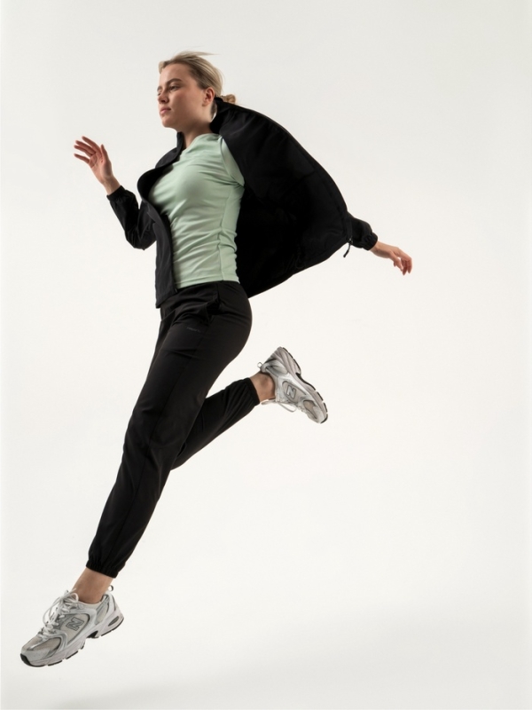 Брюки женские Resport, р. 44, цвет чёрный, спортивные