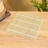 Циновка бамбуковая для роллов 24х24 см