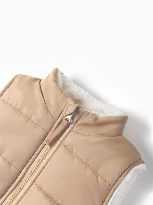 Жилет утепленный KAFTAN, размер 32 (110-116), бежевый