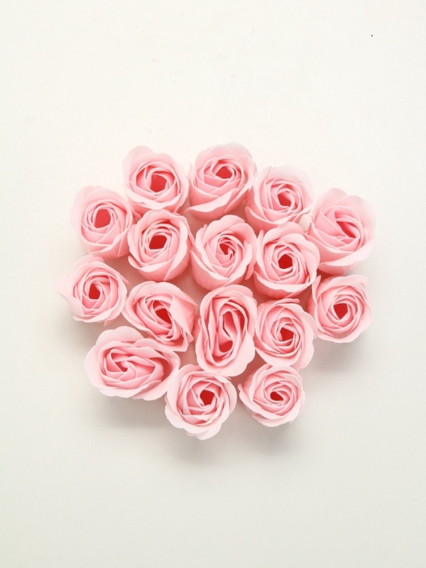 Мыло твёрдое лепестковое "С 8 марта", 16 шт, цвет нежно-розовый