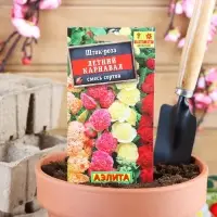 Семена цветов Шток-роза &laquo;Летний карнавал&raquo;, 0.3 г