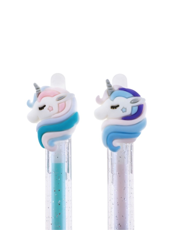 Ручка гелевая-прикол Единорог  МИКС