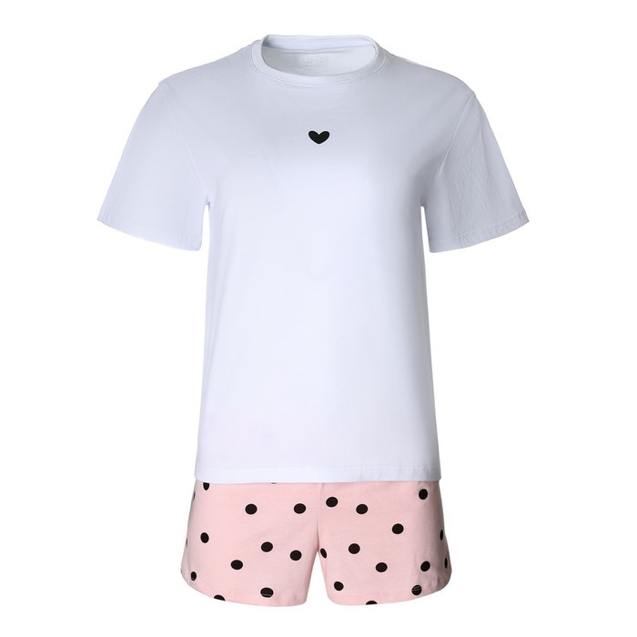 Пижама женская (футболка и шорты) KAFTAN Пижама женская (футболка и шорты) KAFTAN "Cute" размер 40-42