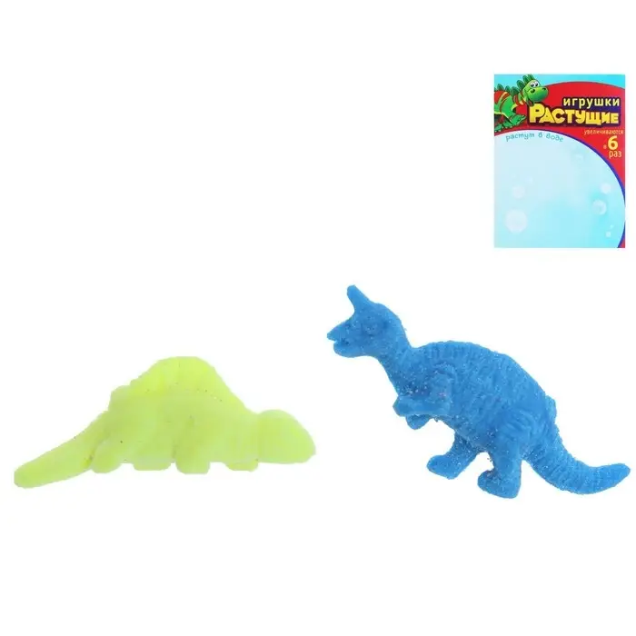 Растущие животные &laquo;Динозавры&raquo;, набор 2 шт., МИКС