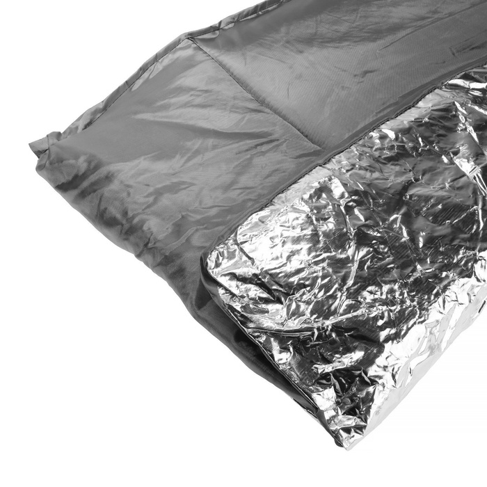 Автоодеяло для двигателя Cartage, 160 х 90 см, фольгированное, чёрное Автоодеяло для двигателя Cartage, 160 х 90 см, фольгированное, чёрное