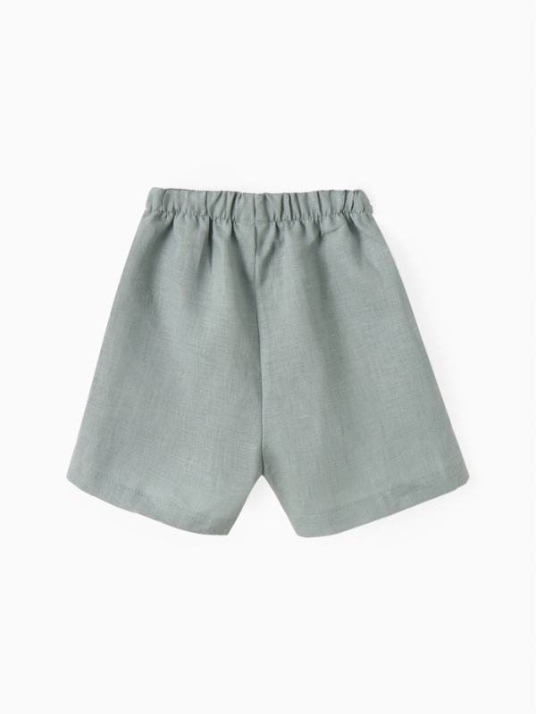 Шорты детские, MINAKU, зелёные, рост 146 см