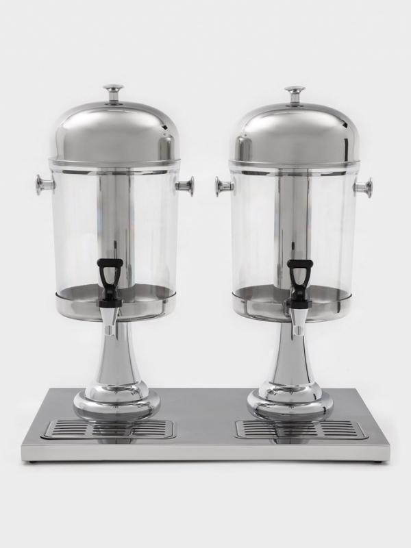 Диспенсер для напитков 2 секции по 8 л, 555х350,600 мм.