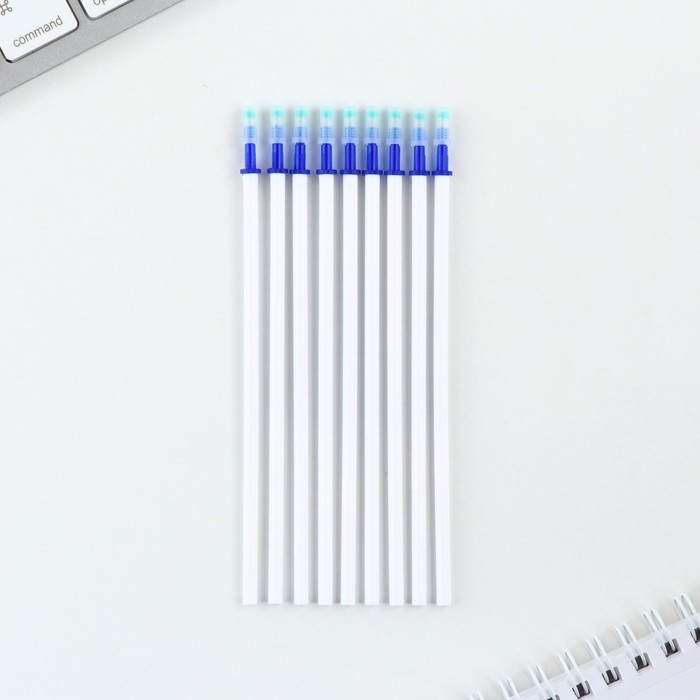 Ручка пиши стирай гелевая со стираемыми чернилами + 9шт стержней &laquo;1 сентября: Учись на 5!&raquo;, синяя паста, гелевая 0,5 мм