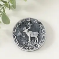 Магнит "Северный олень (барельеф)"