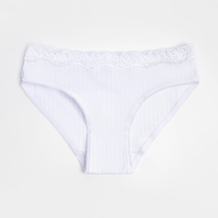 Трусы женские слипы, цвет белый, размер 42-44