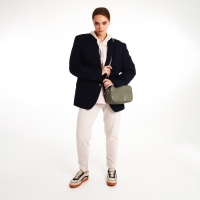 Сумка женская через плечо TEXTURA, маленький размер, цвет хаки