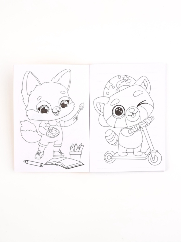 Подарочный набор блокнот А6, 32 листа, наклейки, магнитные закладки &laquo;Для тех, у кого лапки&raquo;